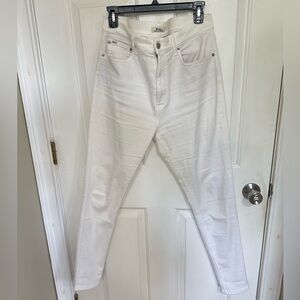 Ralph Lauren Women's High Rise White Jeans
